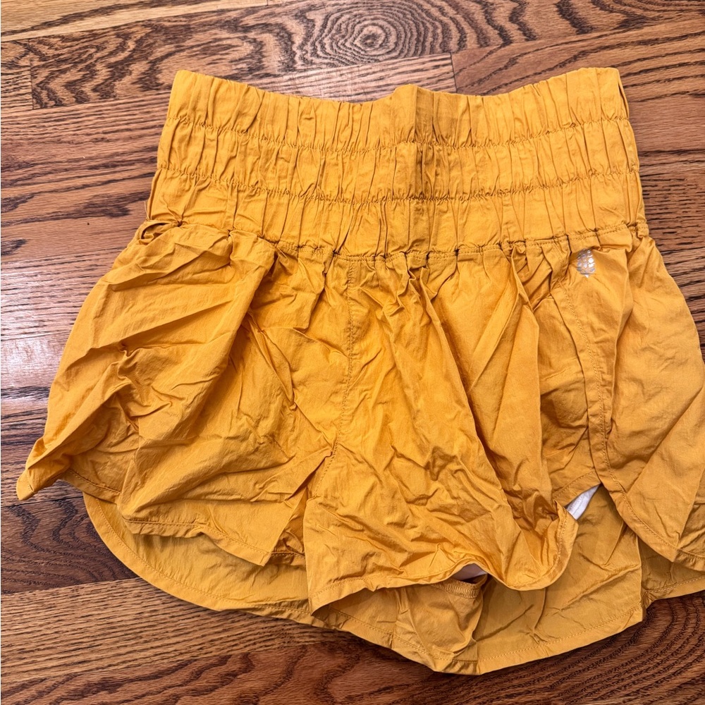 Women's Mustard Yellow Shorts